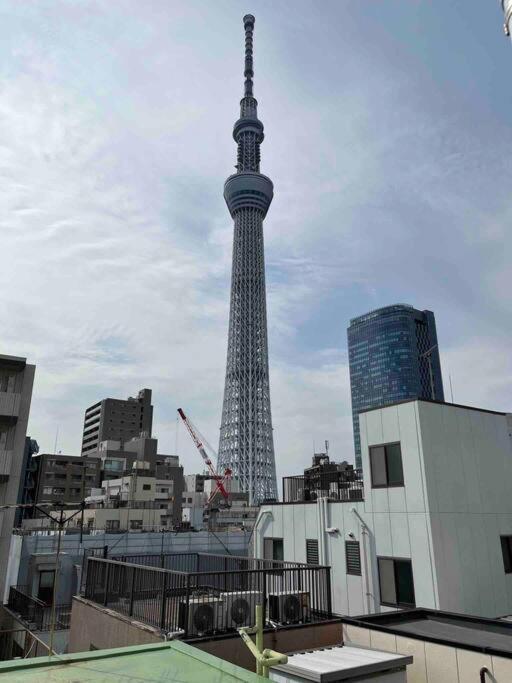 403 Oshiage Sta 3Mins Walk! Wi-Fi & Elevator 4Pax Apartment Tokyo Exterior photo